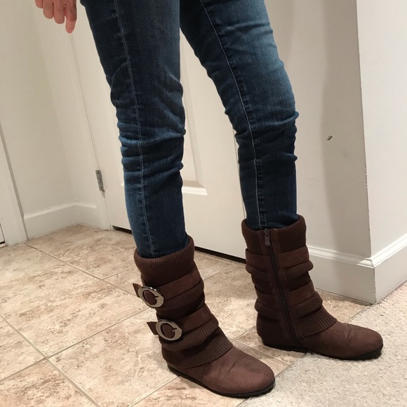 Anna 2 buckle knit bootie - Picture 3 of 4